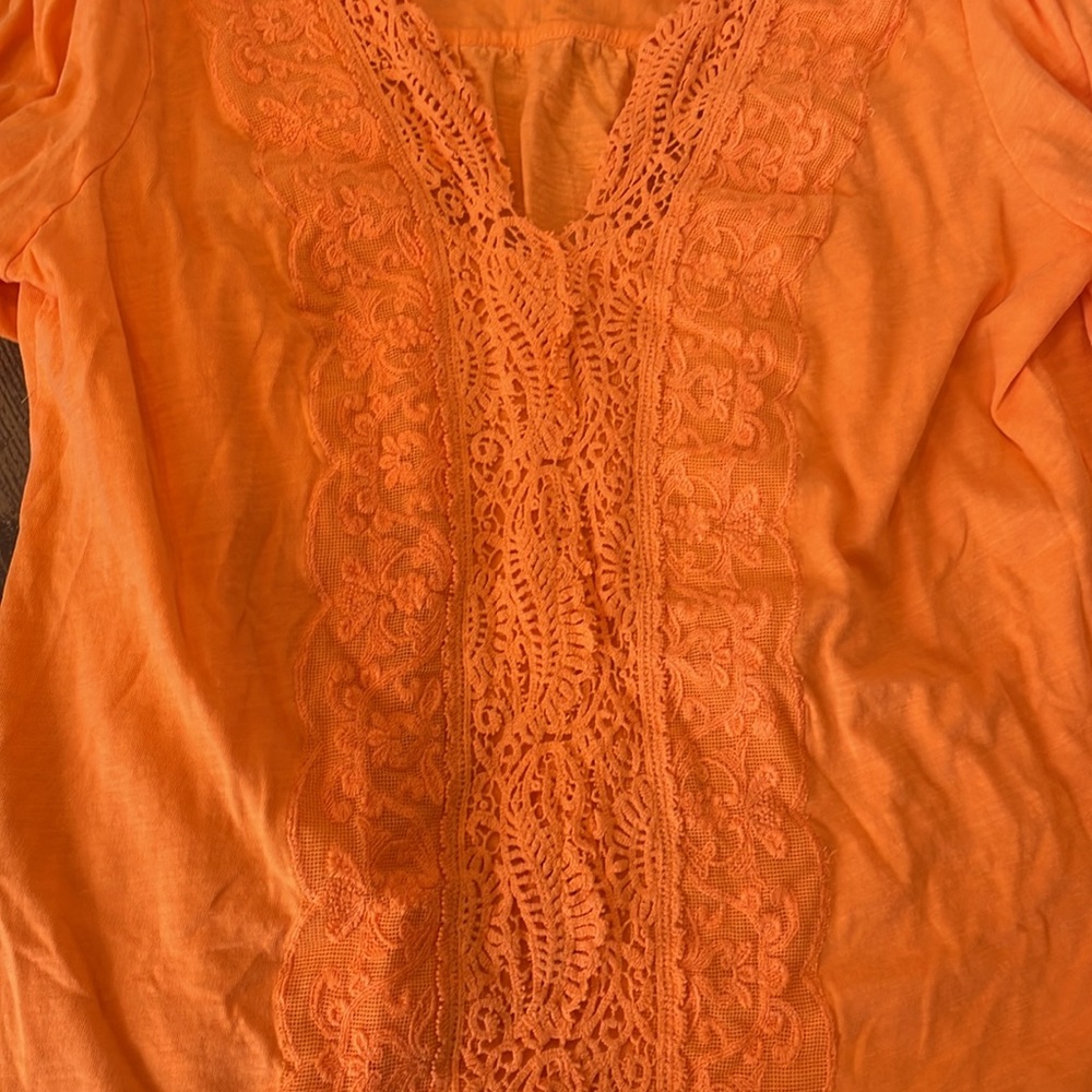 Soft Surroundings long sleeve gorgeous top - Picture 3 of 11